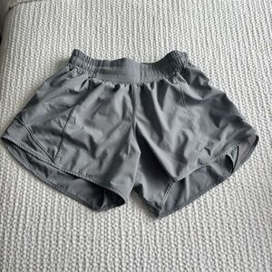 lululemon athletica Light Gray Women's Athletic Shorts